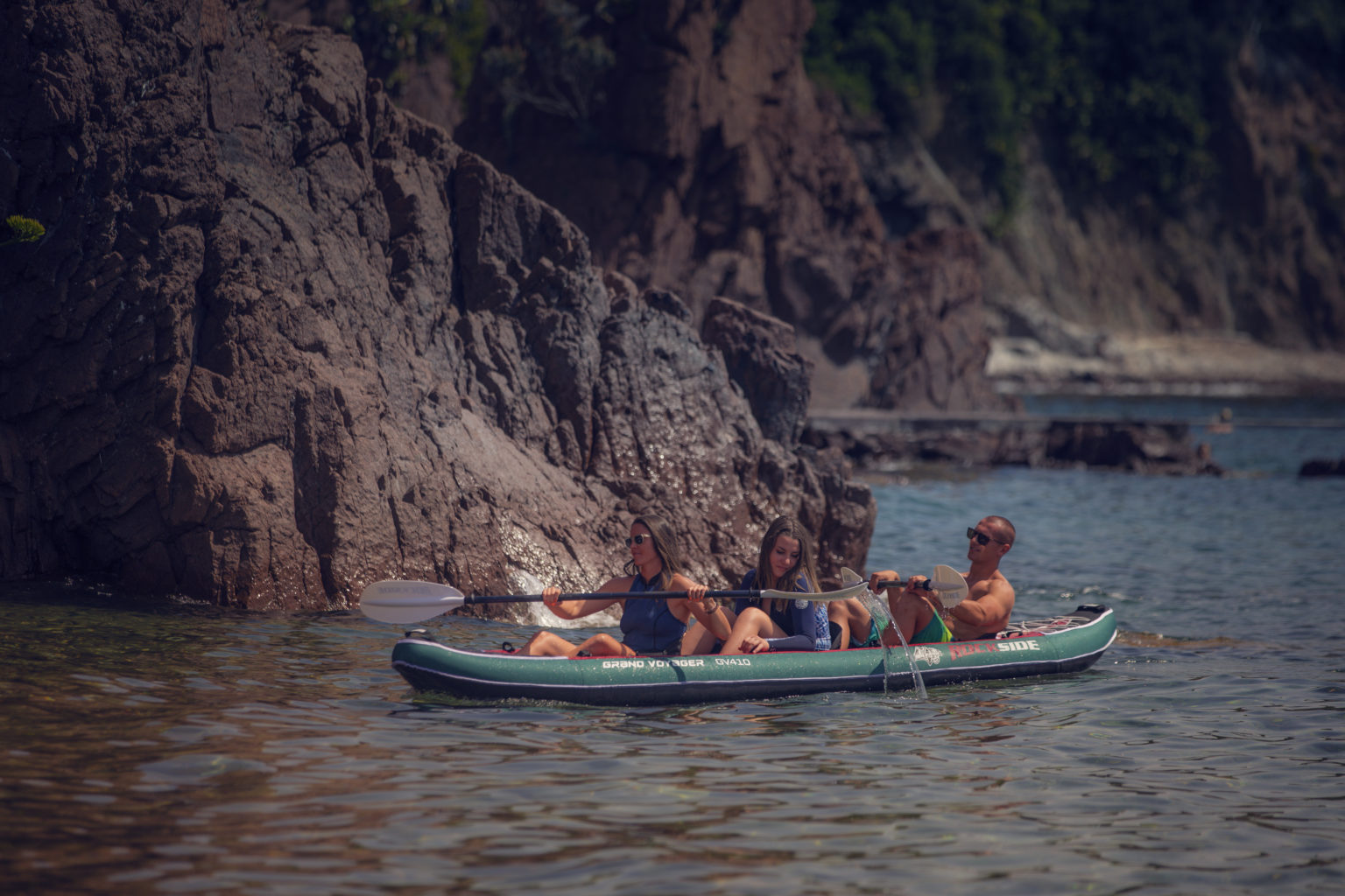 Kayak Gonflable 3 Places Rockside Grand Voyager Supercharged